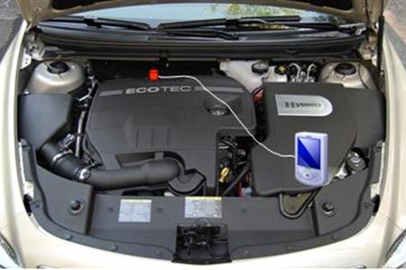 Figure 1: Fuel Injector Testing Instrument (a sensor placed at one location tests all the injectors in an engine)